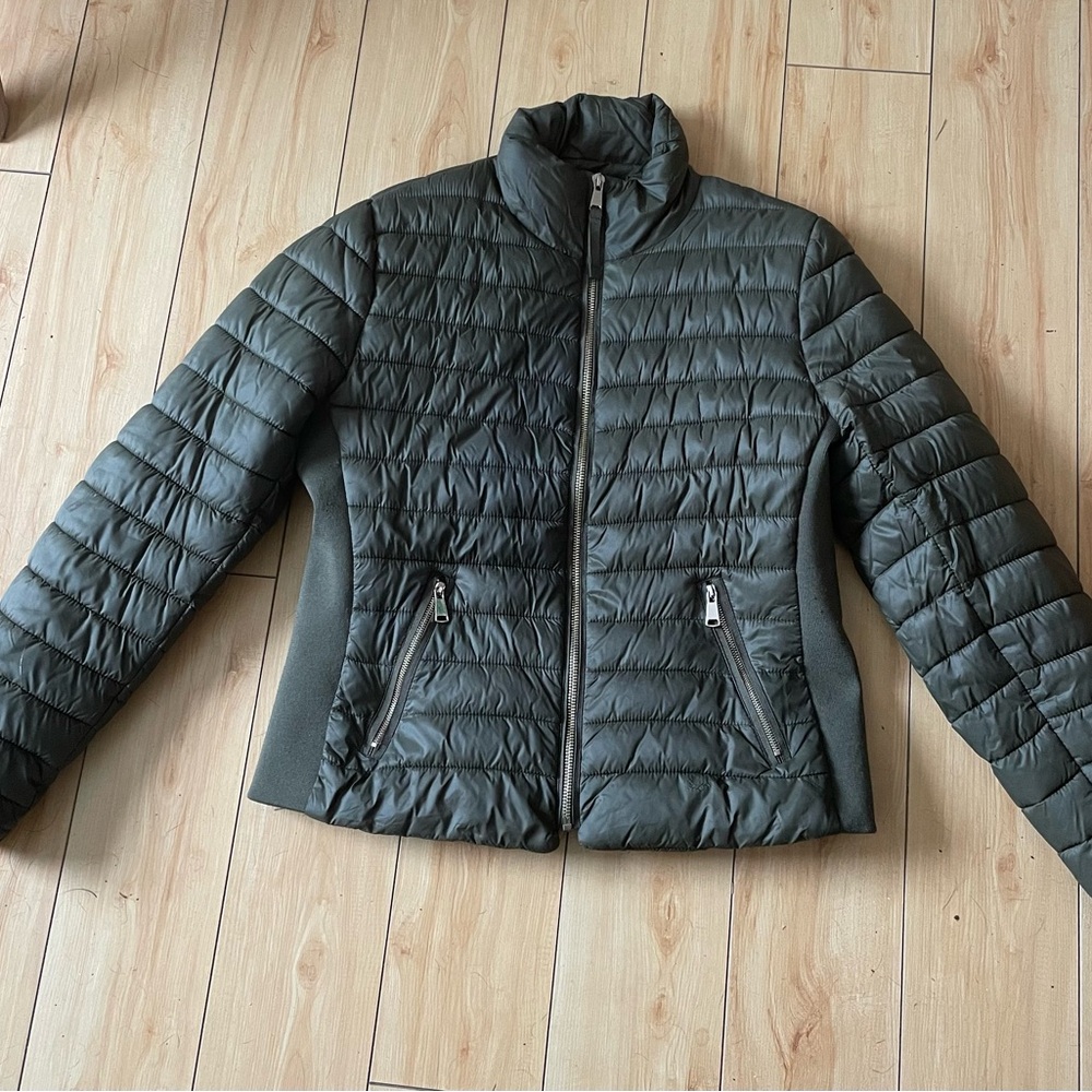 Love Tree Women's Quilted Jacket - Green